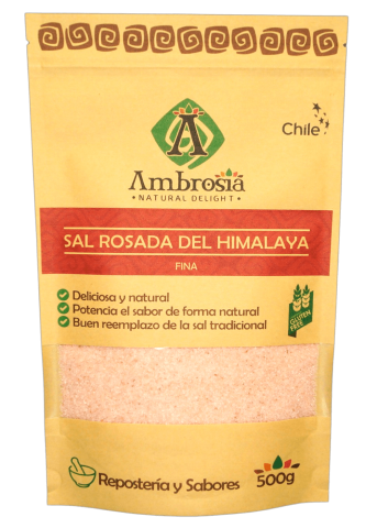 Ambrosia sal rosada Fina del himalaya 500gr