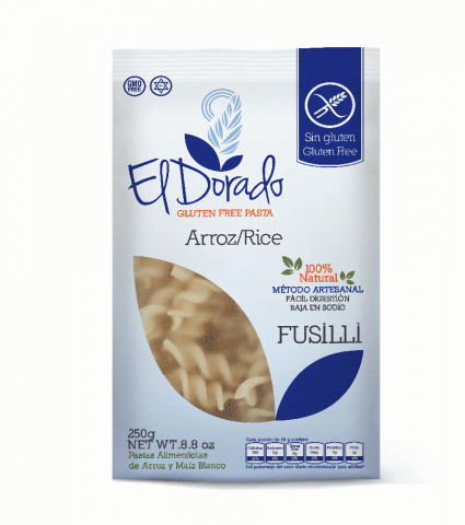 El dorado fusilli arroz 250g