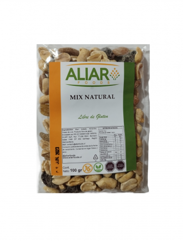 Aliar mix natural sin sal 100 grs