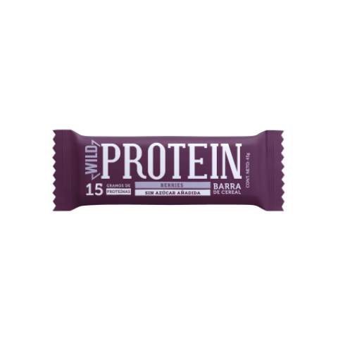 WILD FOODS barra proteina BERRIES 45 grs